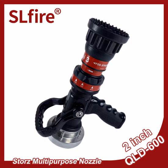 Usine Fabricant Pistolet Grip Gallonage Sélectionnable Lutte Contre L'incendie Tuyau D'incendie Brouillard Pulvérisation Réglable Buse D'eau Automatique 475L CCC Certifié OEM