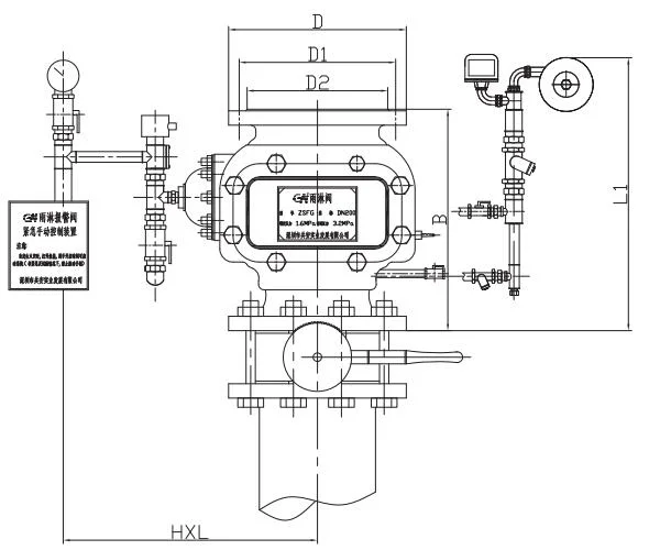 Factory Supply with Deluge Valve for Fire Fighting