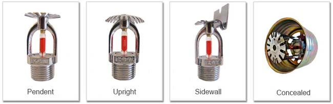 68 Degree K=11.2 Brass Fire Sprinkler Glass Bulb Type