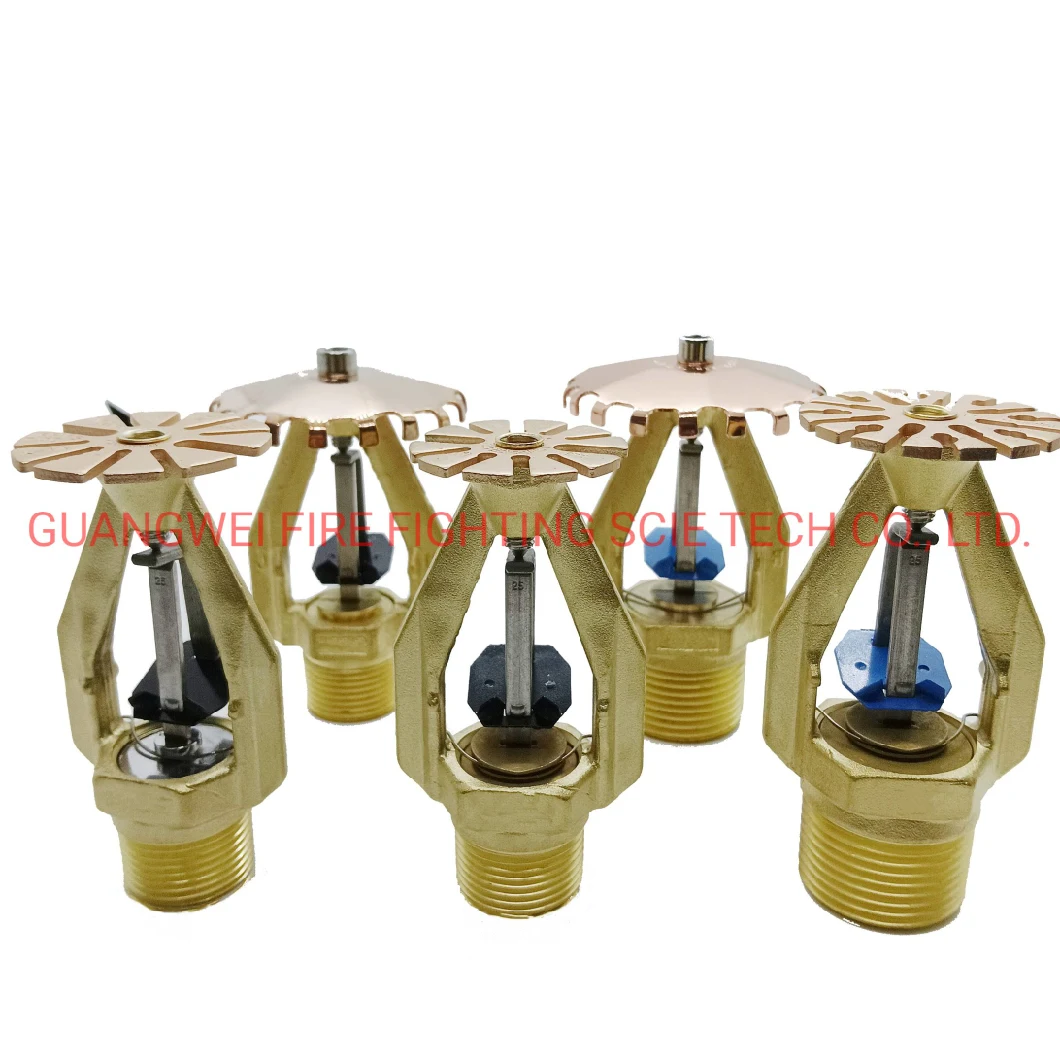 25.2K Factor Natural Brass Finish Esfr Pendent Fire Sprinkler